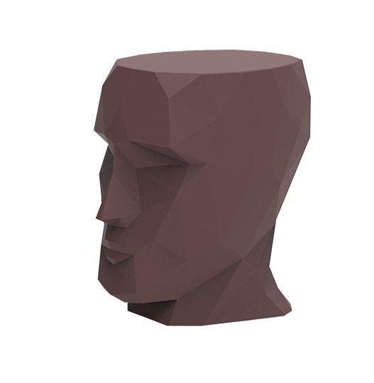 Столик Adan матовый гранатовый