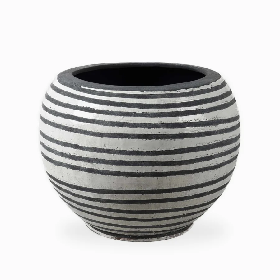 Кашпо Stripe высота 48