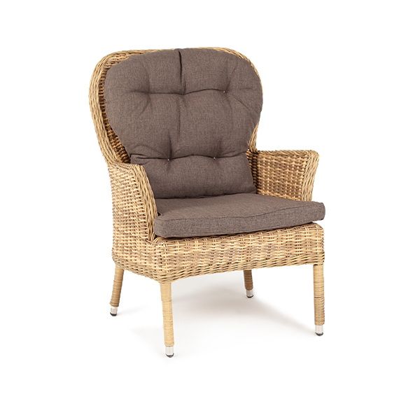 &quot;Алиса&quot; кресло плетеное, цвет соломенный