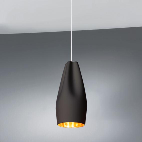 Подвесной светильник Pleat Box 13 LED черно-золотой