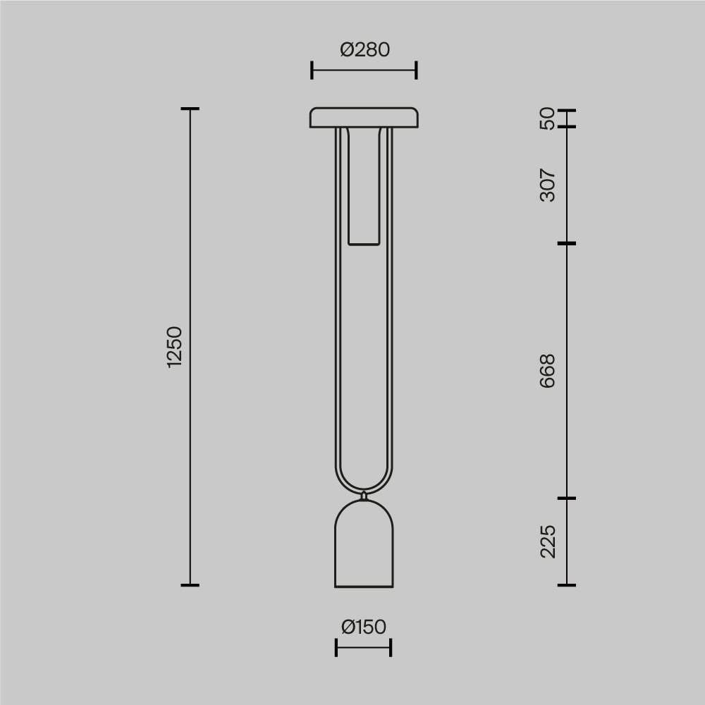 Напольный светильник (торшер) Ikebana MOD463FL-L24BS3K
