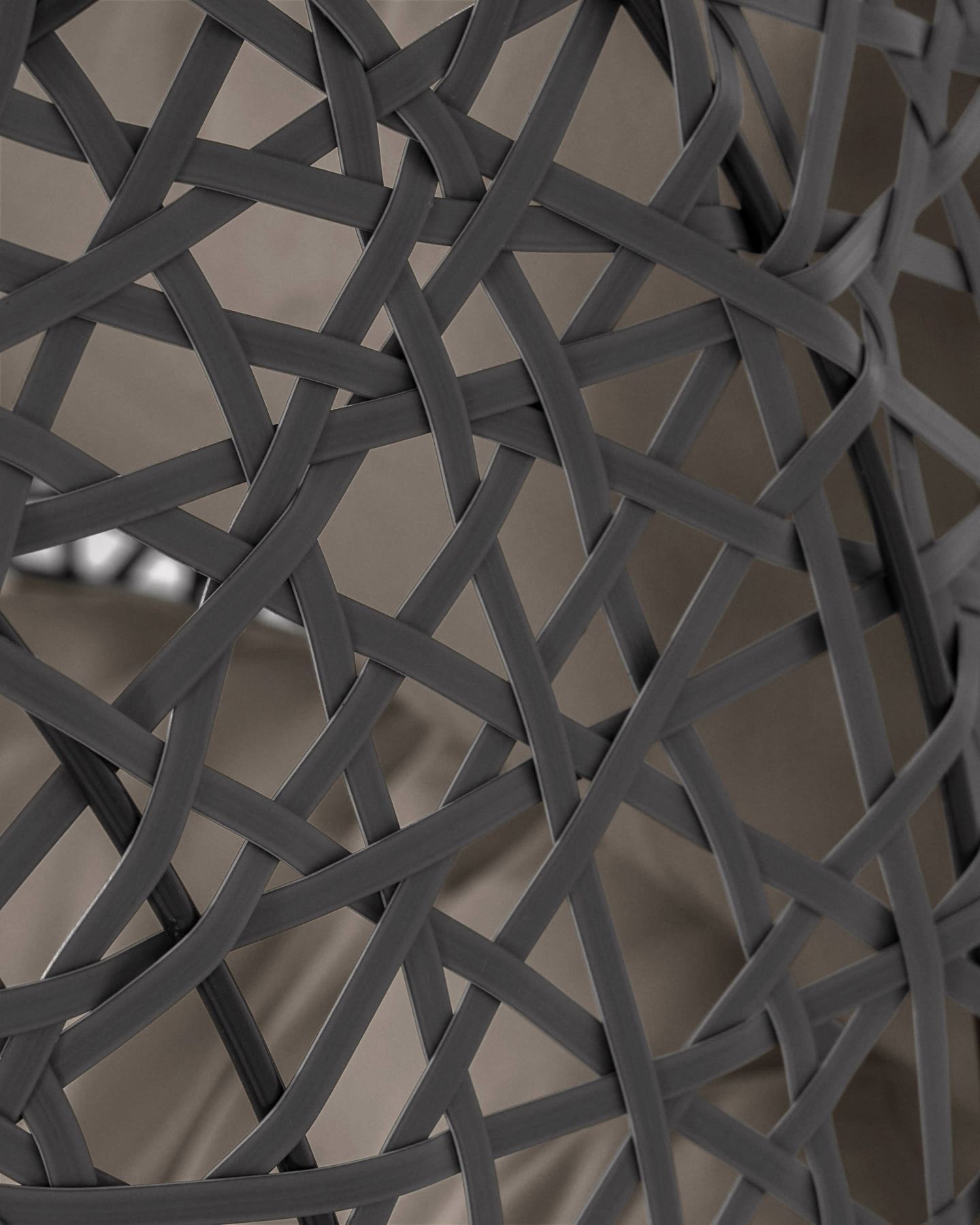 Florina Подвесное кресло темно-серого цвета