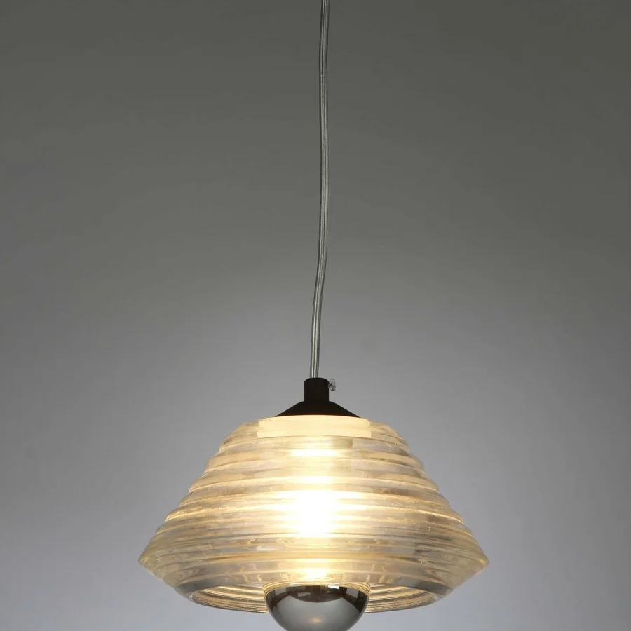 Подвесной светильник Pressed Glass Bowl диаметр 20