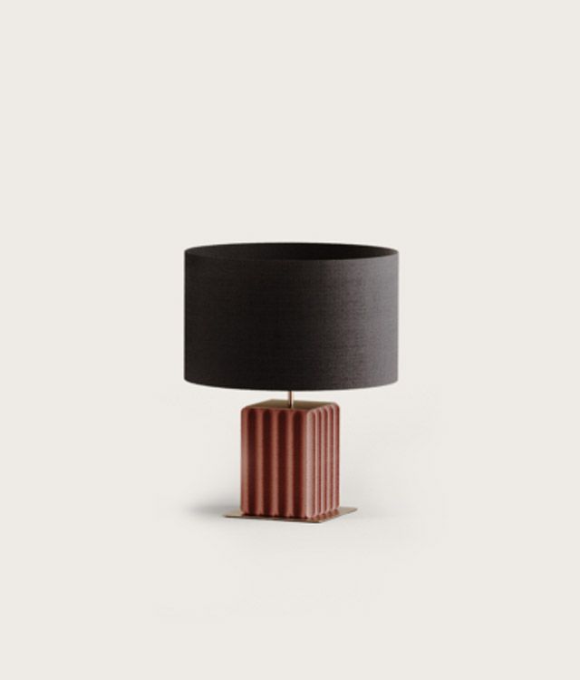 Настольная лампа Pire NAC 140/1 Matt white с абажуром 801021/41