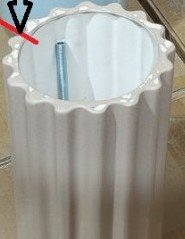 Столик Sonica с квадратной столешницей, черный металл, бежевый