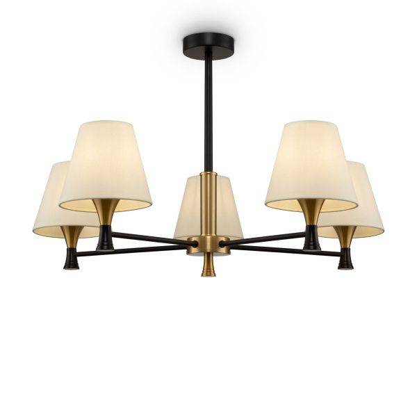 Люстра Perfetto FR5098PL-05BBS