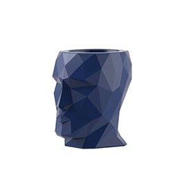 Кашпо Adan Nano матовое синее