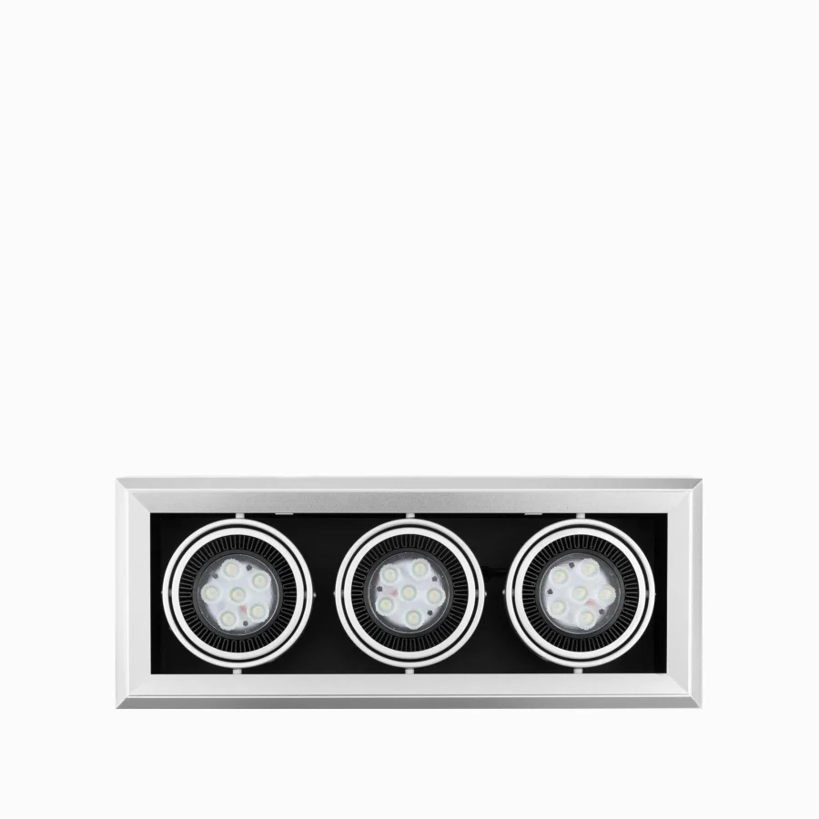 Встраиваемый потолочный светильник Grille Lamp 3 ширина 21