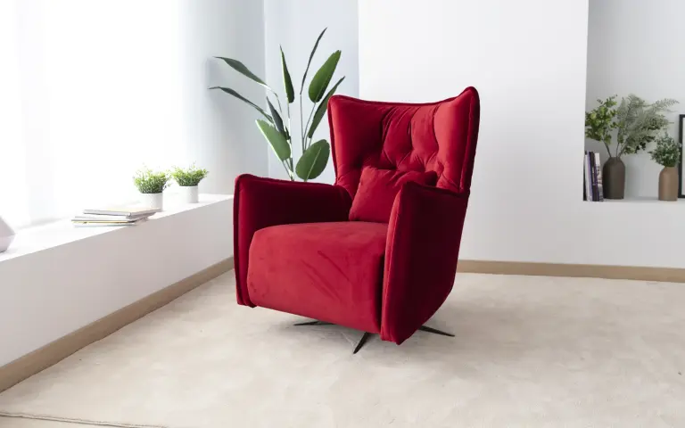 Кресло-реклайнер Sillon "KR" Relax отделка Velsatis 37