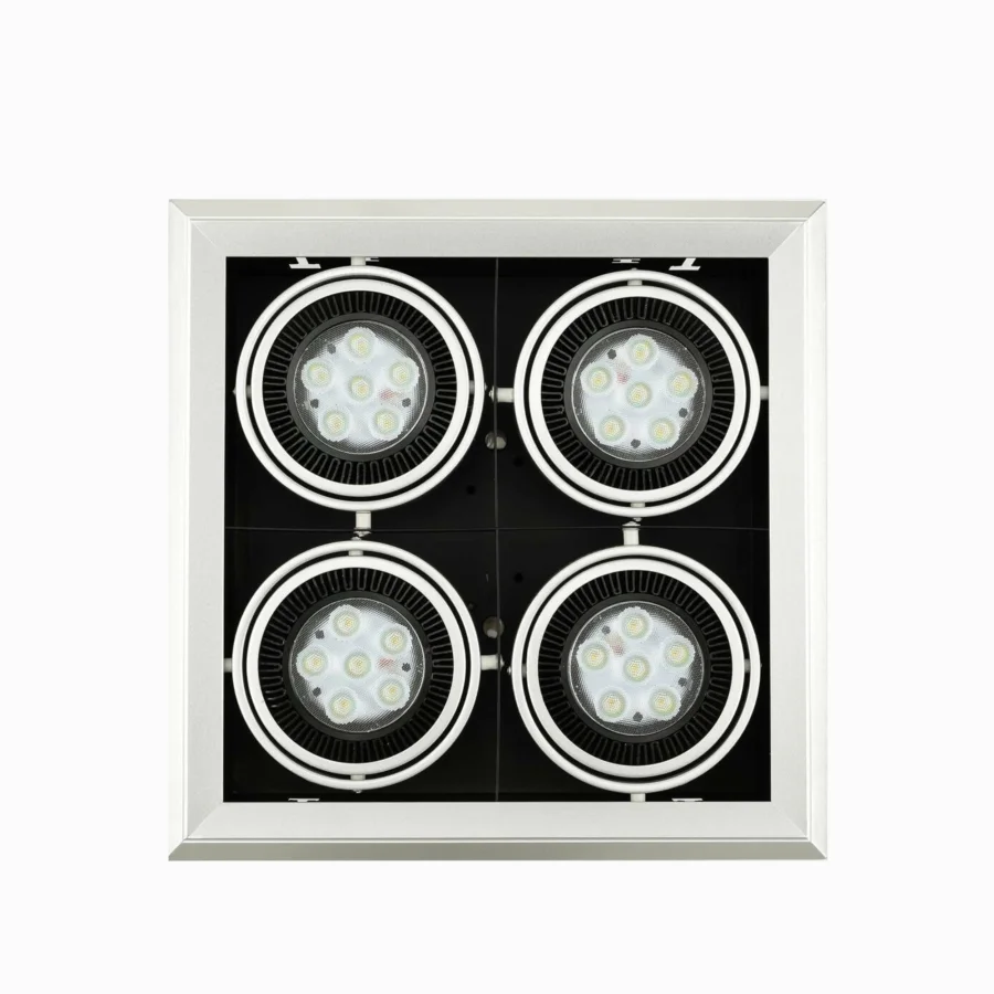 Встраиваемый потолочный светильник Grille Lamp 4 ширина 36