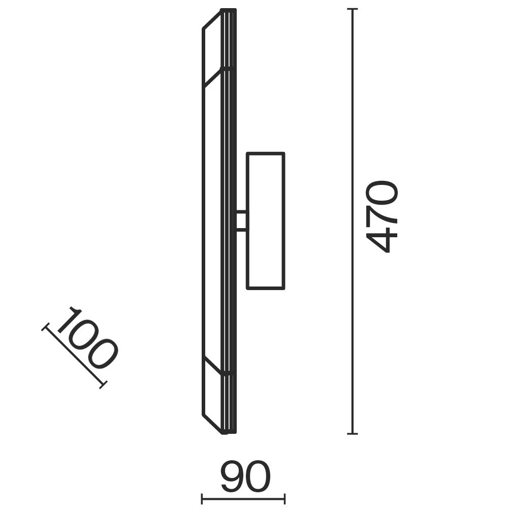 Настенный светильник (бра) Brilliance FR5557WL-L11B