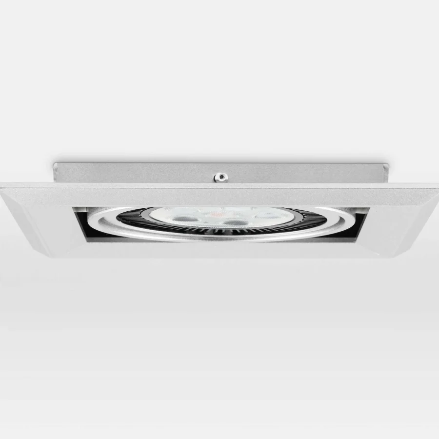 Встраиваемый потолочный светильник Grille Lamp 1 21х21