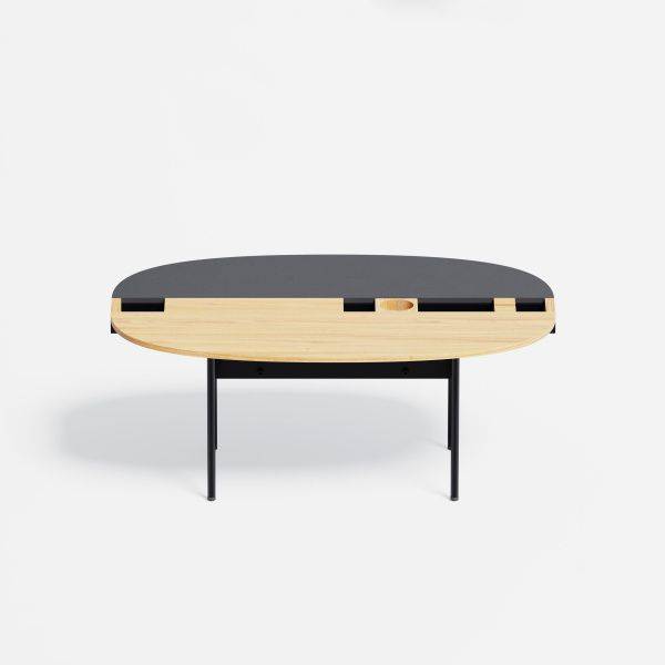 Between S Журнальный столик Дуб/Черный ясень