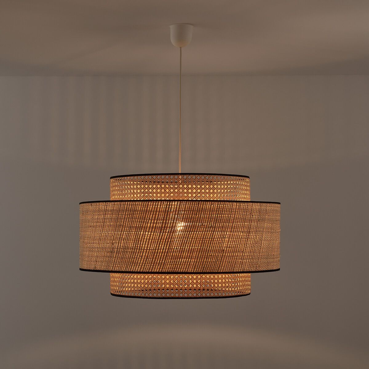 Абажур двойной 60 см Dolkie единый размер бежевый