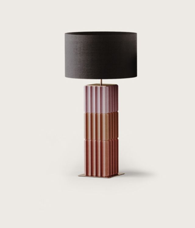 Настольная лампа Pire NAC 140/3 Matt white с абажуром 801021/41