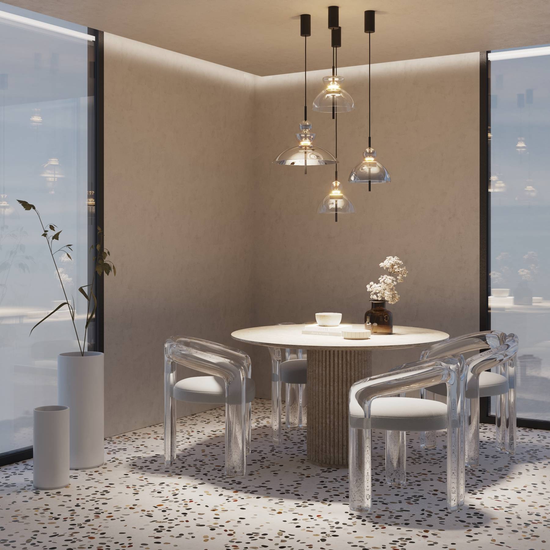 Подвесной светильник Bangkok MOD185PL-L6B3K1