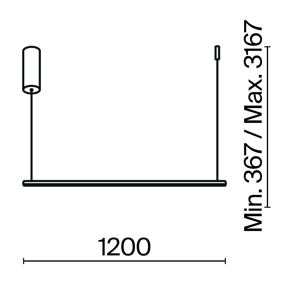 Подвесной светильник Halo MOD246PL-L24BK
