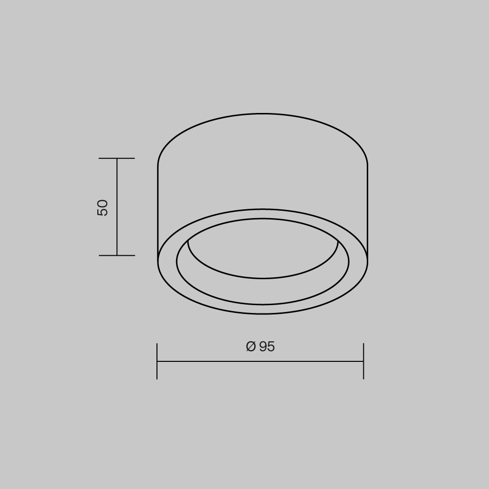 Потолочный светильник Basic Texture MOD461CL-01B