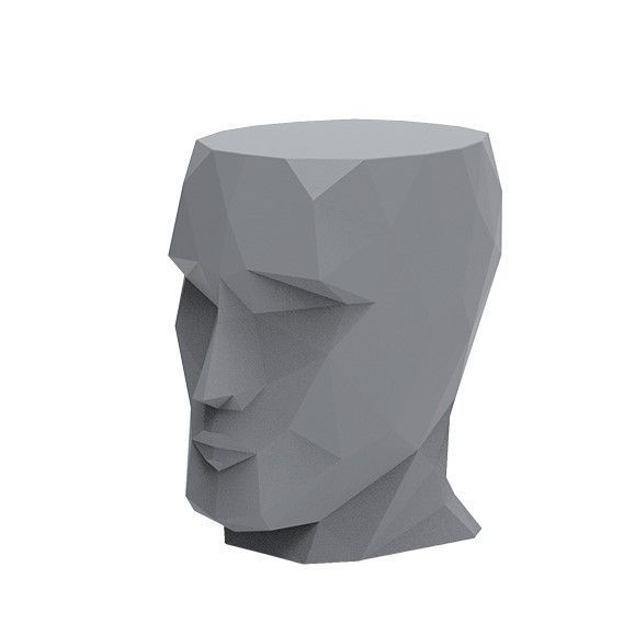 Табурет Adan матовый стальной