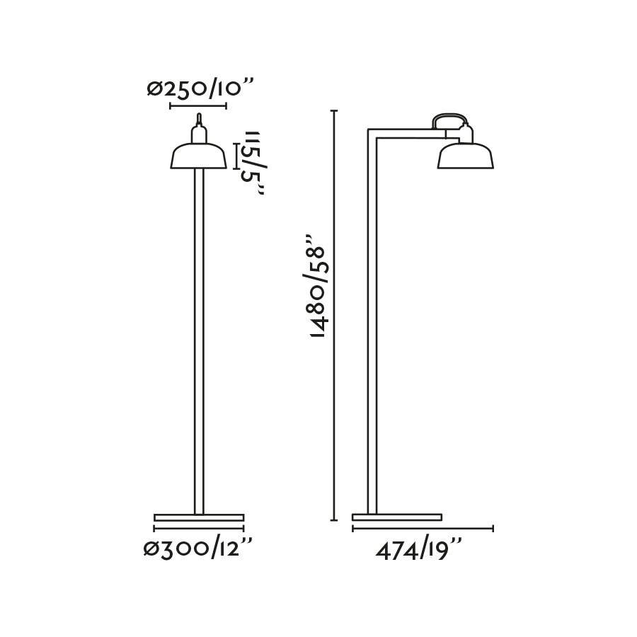 Торшер TATAWIN с абажуром оранжевый металл 1xE27