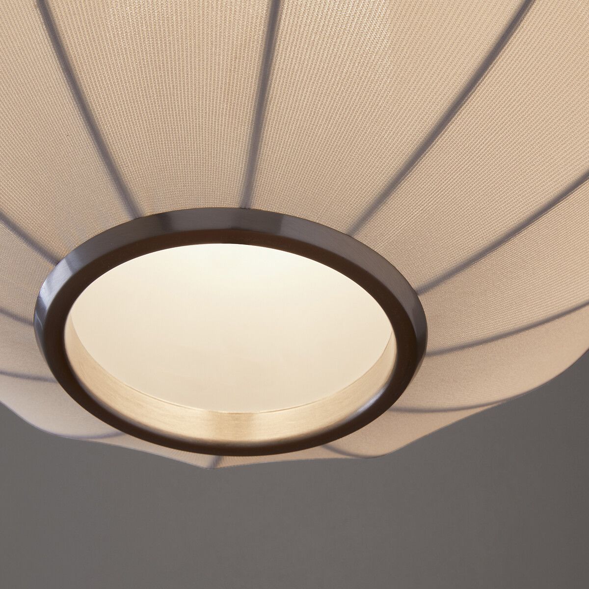 Светильник круглый с фонариком из трикотажа Satchi единый размер серый