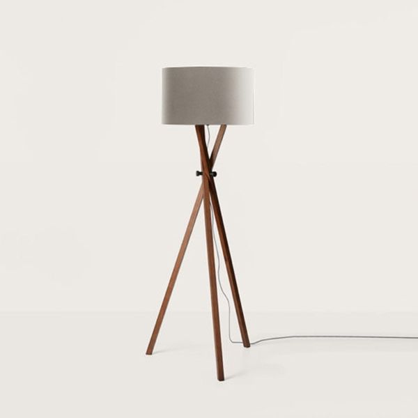 Торшер Cot c белым абажуром