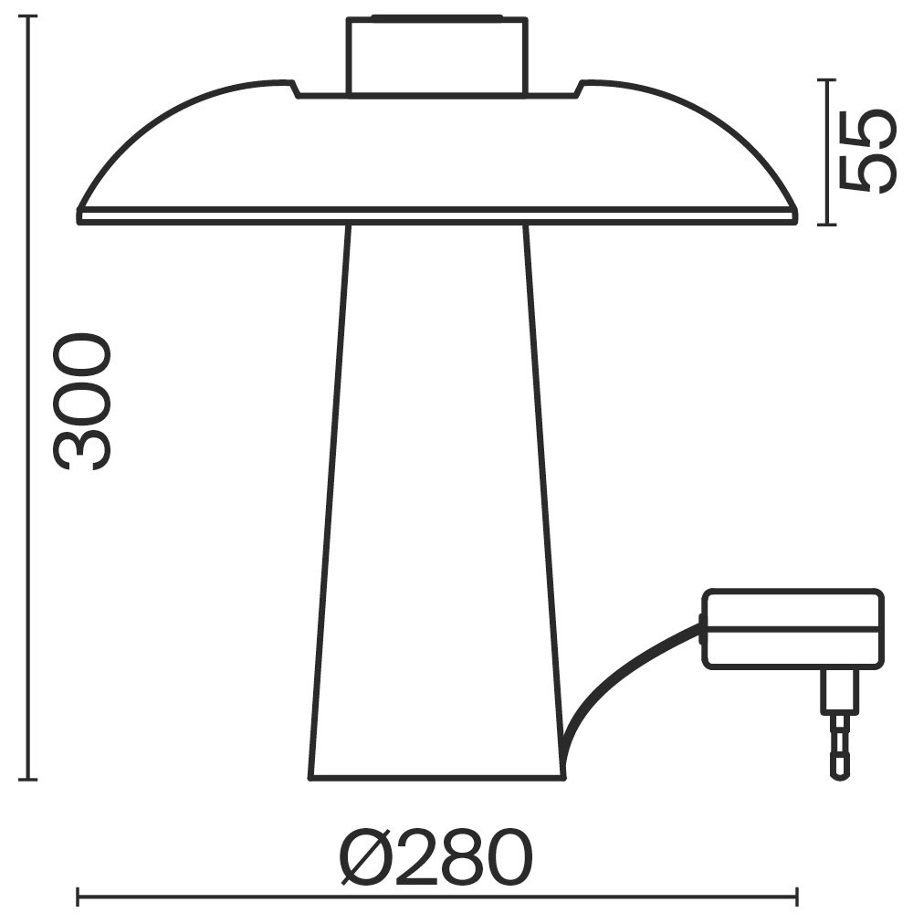 Настольный светильник Sunspot FR5482TL-L7BG