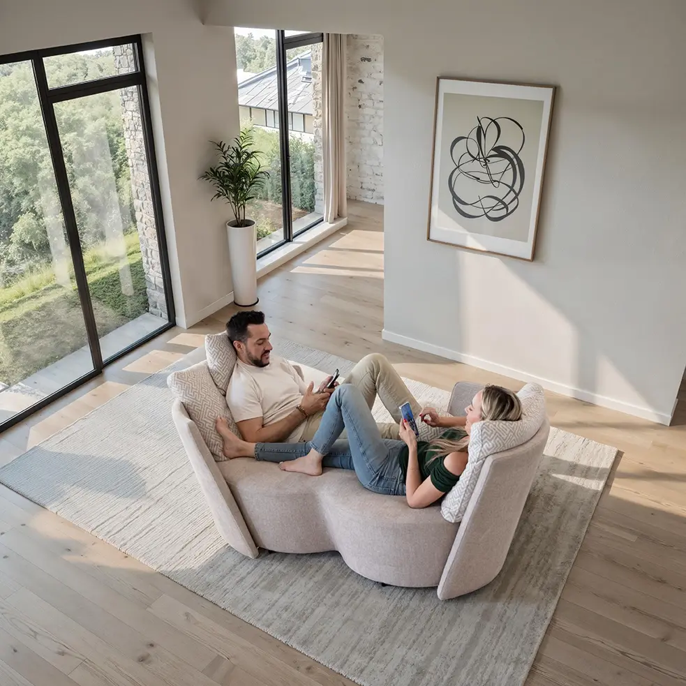 Диван поворотный Infinity XL + 2 подушки 62 x 54 см