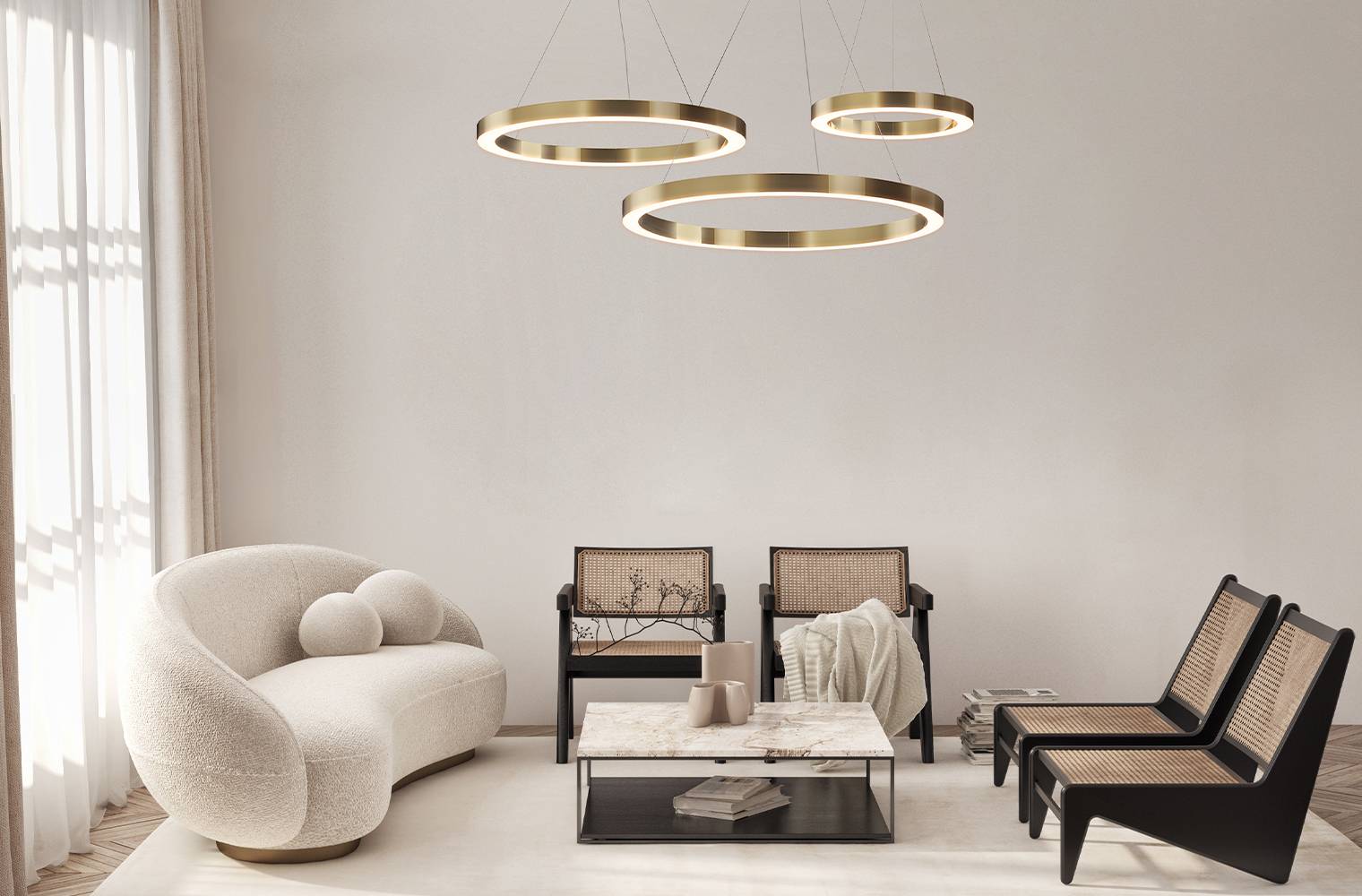 Подвесной светильник Saturno MOD415PL-L60BS4K