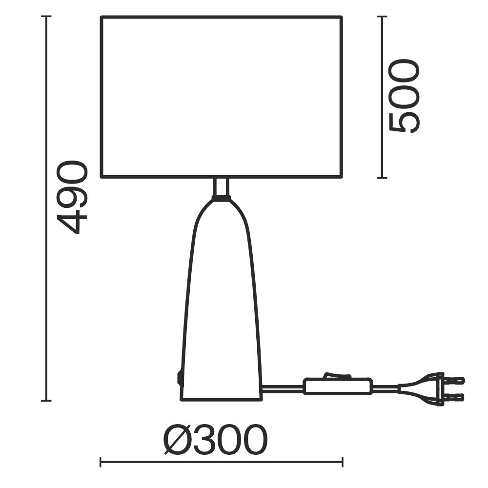 Настольный светильник MarmoLatte FR2054TL-01BS3