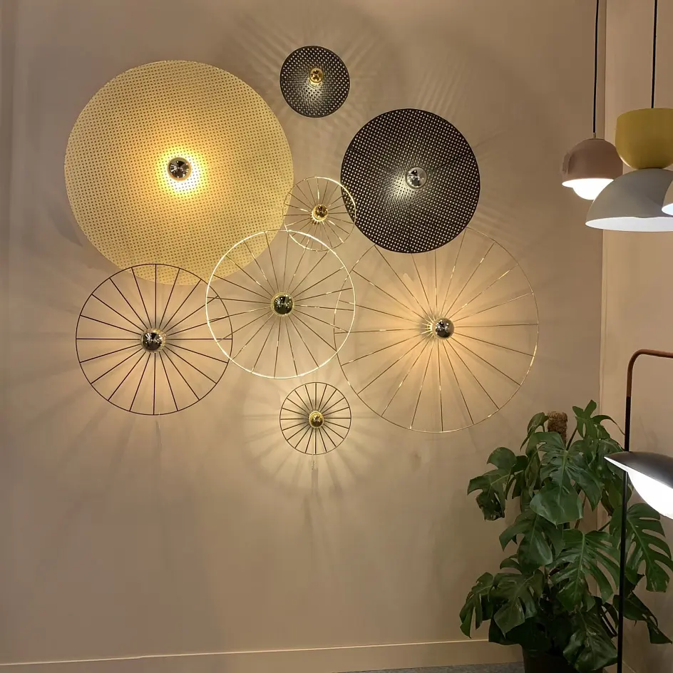 Бра Tan Tan A1053/5 см черный металл + 1125/30 см натуральный ротанг