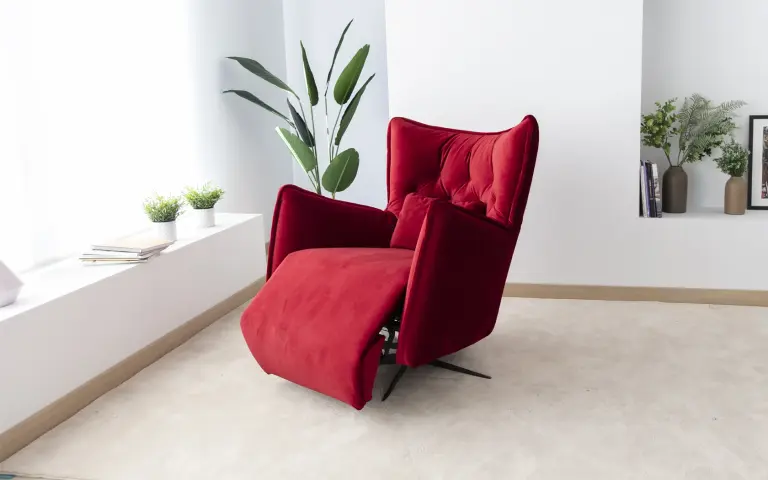 Кресло-реклайнер Sillon "KR" Relax отделка Velsatis 37