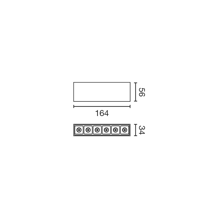 Светильник Neso Point 6 2700K 12° белый CASAMBI