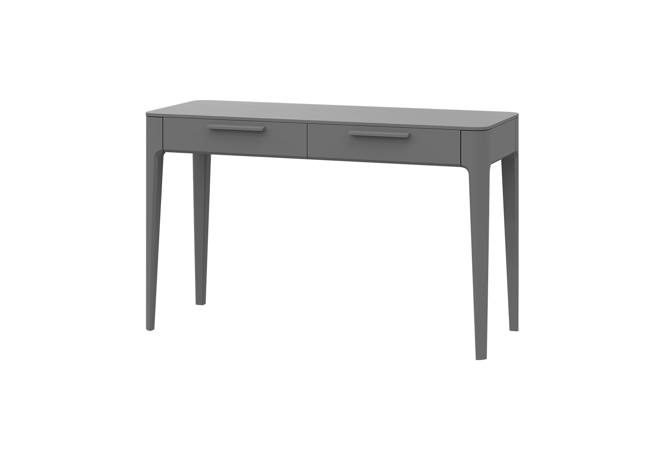 Консоль Type oak 2 ящика ширина 120 см (серый)