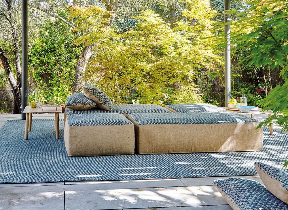 Ковер Raw синий 200x300 см