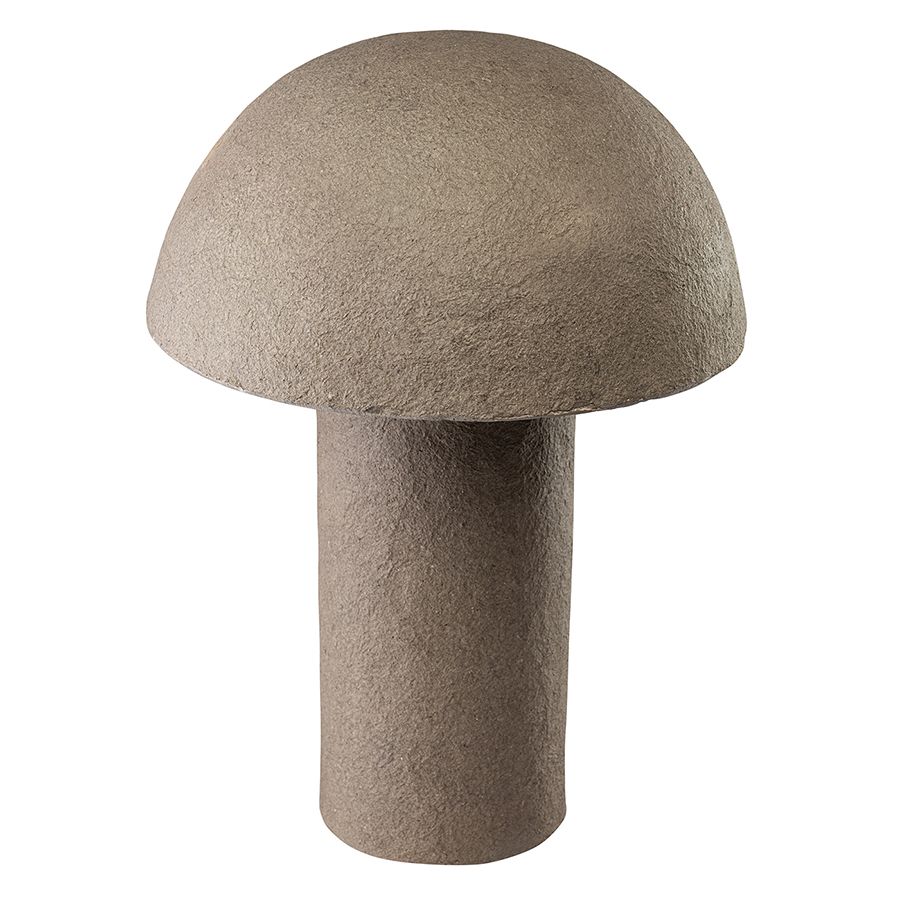 Лампа настольная texture sleek, D32x42 см, терракотовая