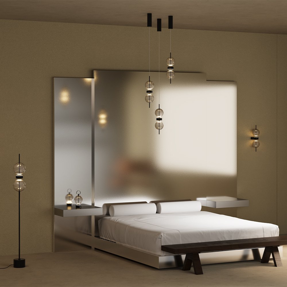 Напольный светильник (торшер) Double Moon MOD478FL-L15B3K