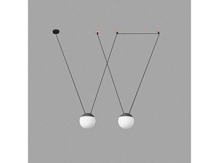 Подвесной светильник MINE SPACE серый OSCURO 2 LUCES PERSONALIZADO