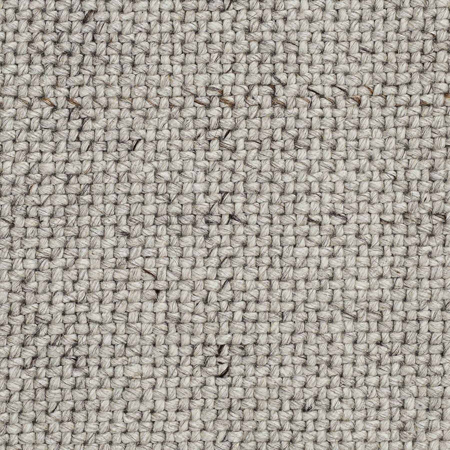 Ковер из переработанного пластика светло-серого цвета из коллекции ethnic, 60х90 см