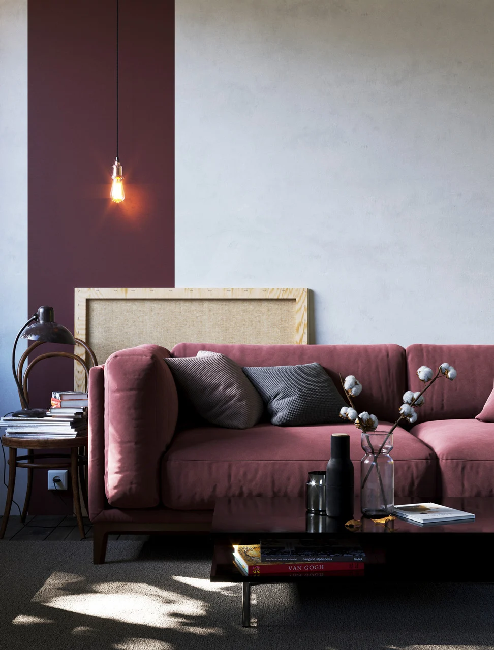 4-х местный нераскладной диван с кушеткой Case 913/905/904