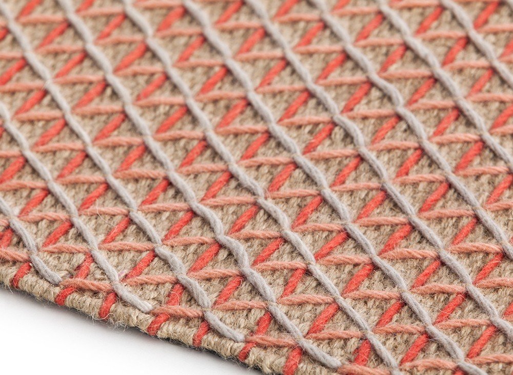 Ковер Raw розовый 200x300 см