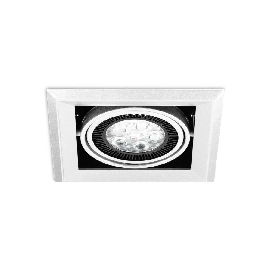 Встраиваемый потолочный светильник Grille Lamp 1 21х21