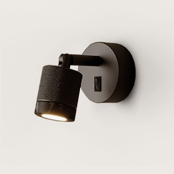 Бра Tea A1337 черный металл/черный мрамор