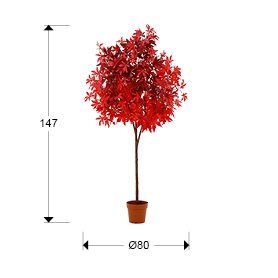 Arce rojo h147 Искусственное растение