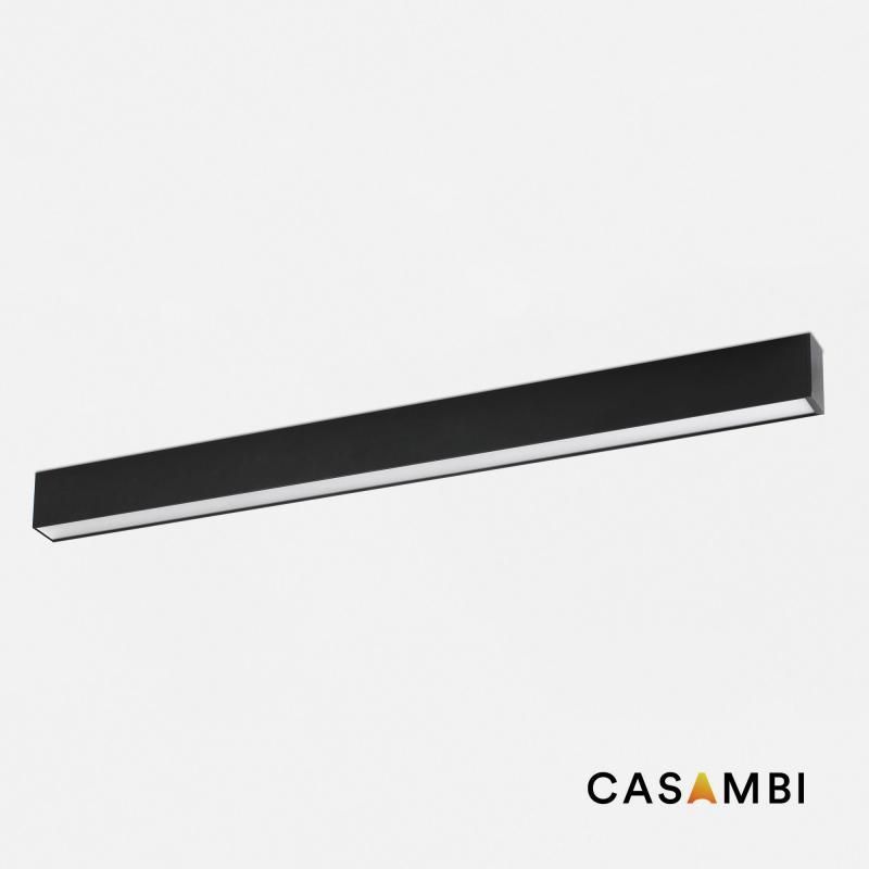 Настенный светильник Via EVO 850 38W 3000K черный CASAMBI