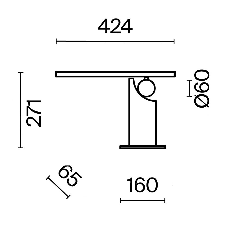 Настольный светильник Monumento MOD467TL-L9BS3K