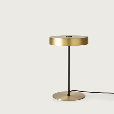 Настольная лампа Ambor черный - латунь