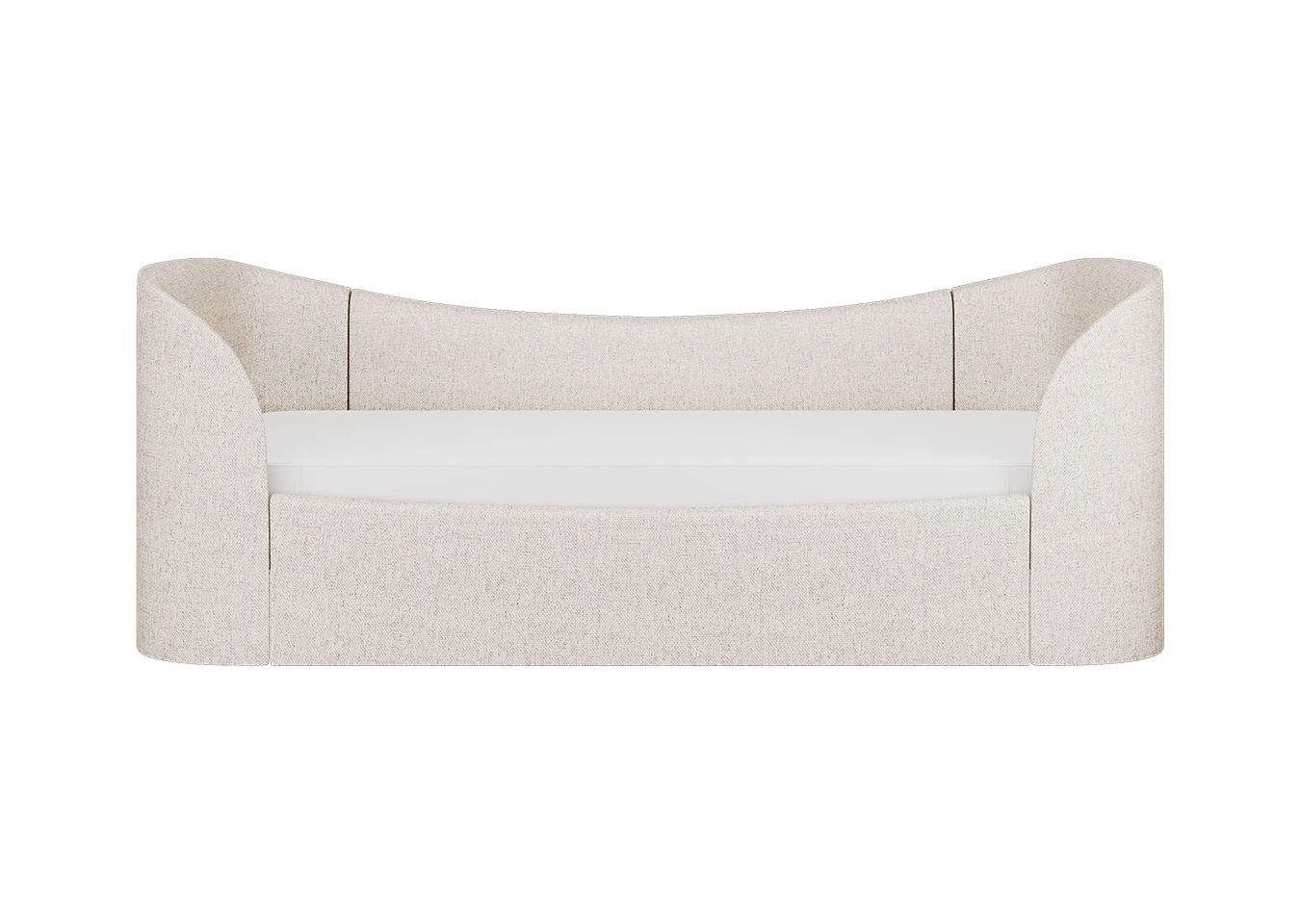 Диван-кровать KIDI Soft 90*200 см (бежевый, рогожка)