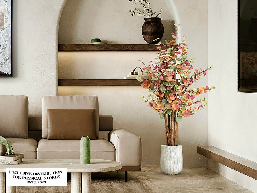 Eucalipto color h120 Искусственное растение
