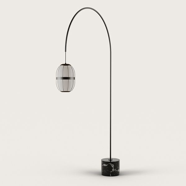 Торшер Pull P1249 Matt black/Matt black